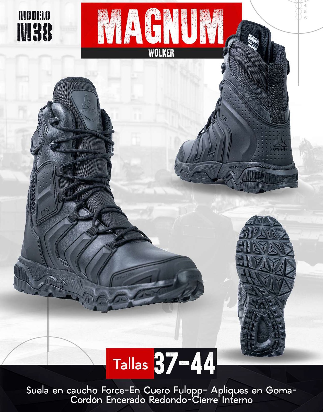 BOTAS WOLKER MAGNUM 00