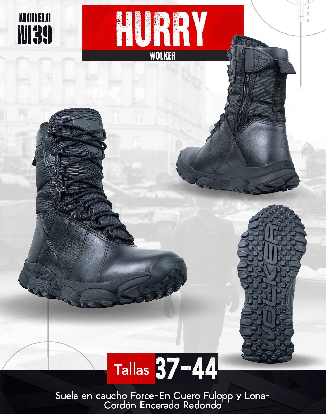 BOTAS WOLKER HURRY 00